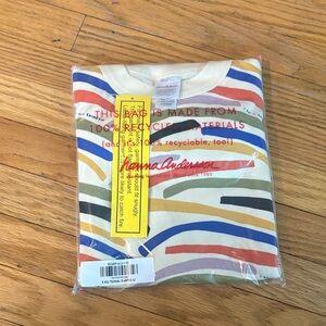 Hanna Andersson Multicolor Brushstroke Tonal Pajama Set